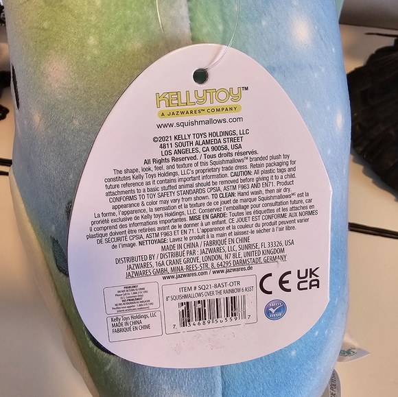 *NWT* Squishmallows 8" Zinx the Alien - Picture 3 of 4